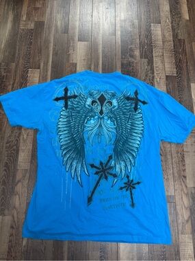 Vintage Grunge Carbon Black Tee